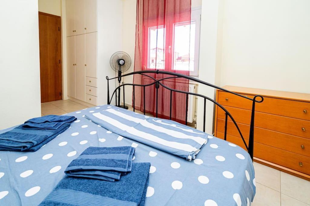 Finas Penthouse,Private Terrace,Great View,Mins From Sea Apartment Kavala Exterior photo