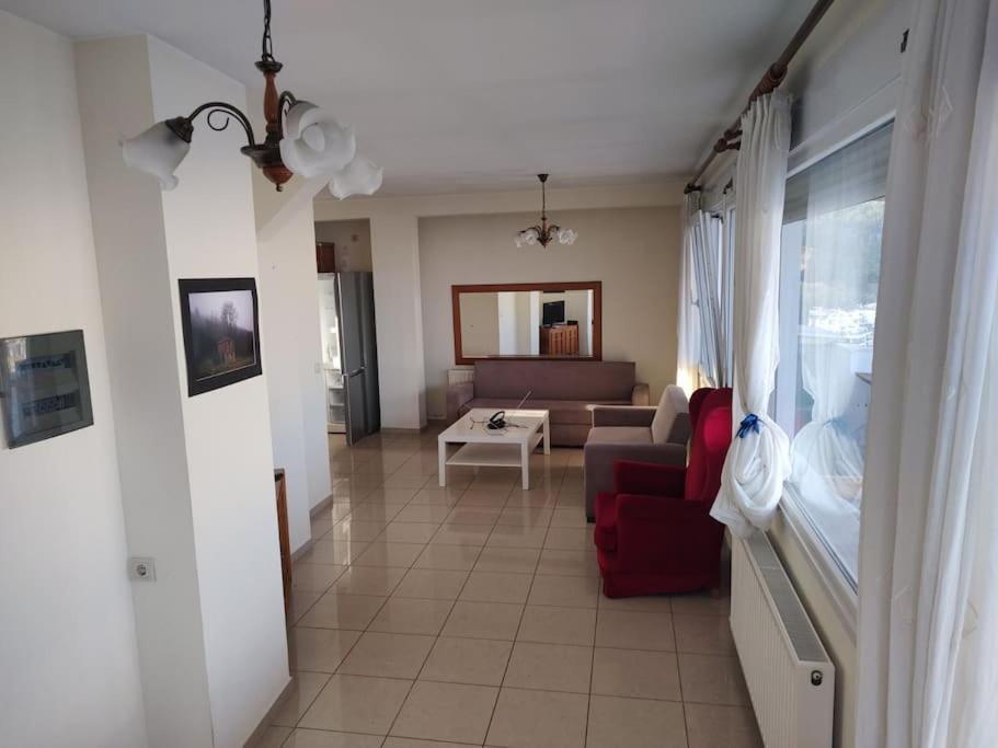 Finas Penthouse,Private Terrace,Great View,Mins From Sea Apartment Kavala Exterior photo