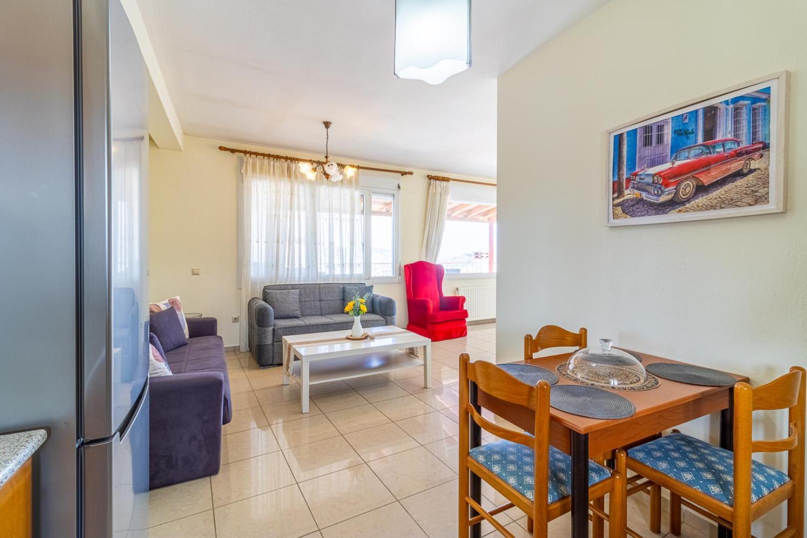 Finas Penthouse,Private Terrace,Great View,Mins From Sea Apartment Kavala Exterior photo