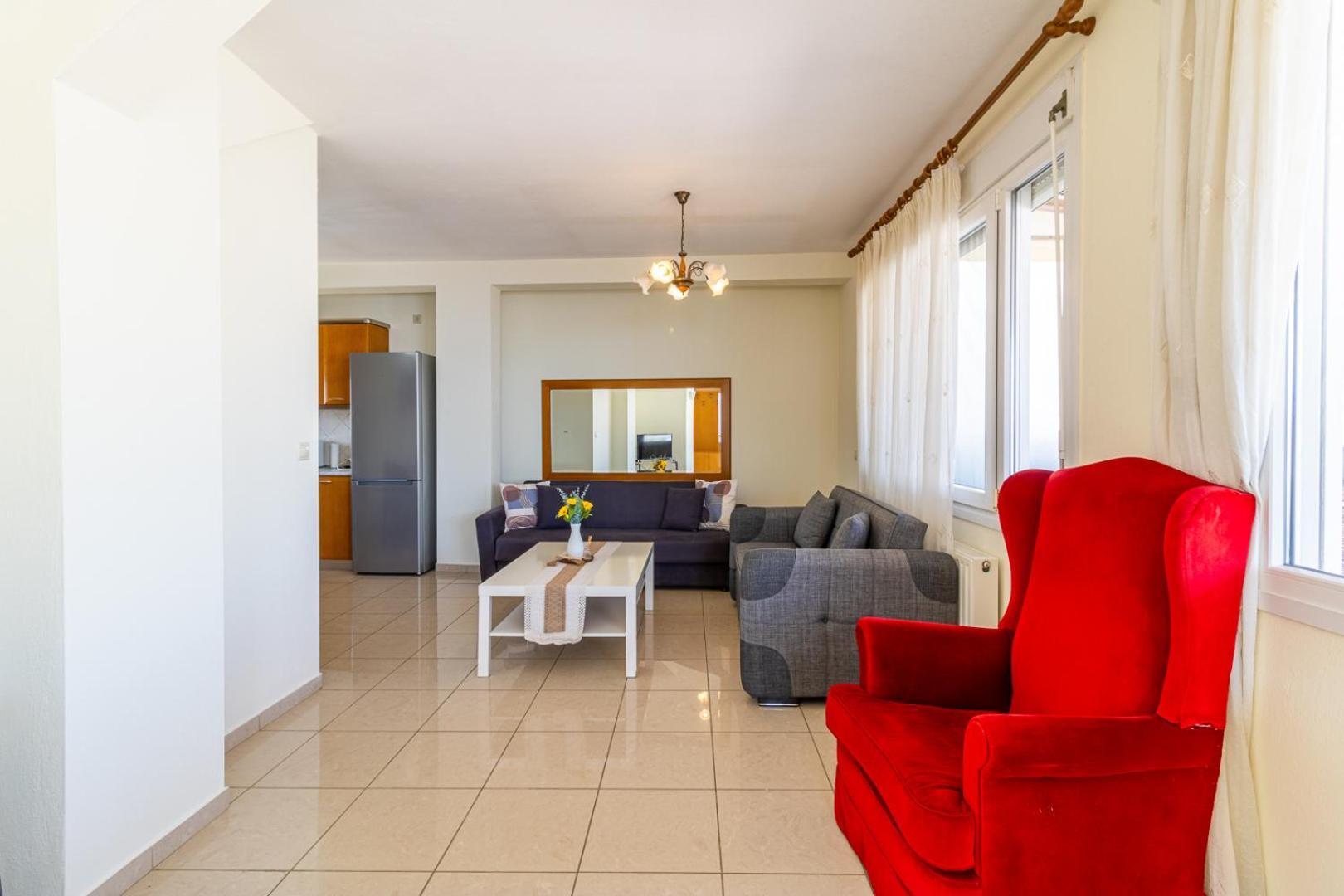 Finas Penthouse,Private Terrace,Great View,Mins From Sea Apartment Kavala Exterior photo
