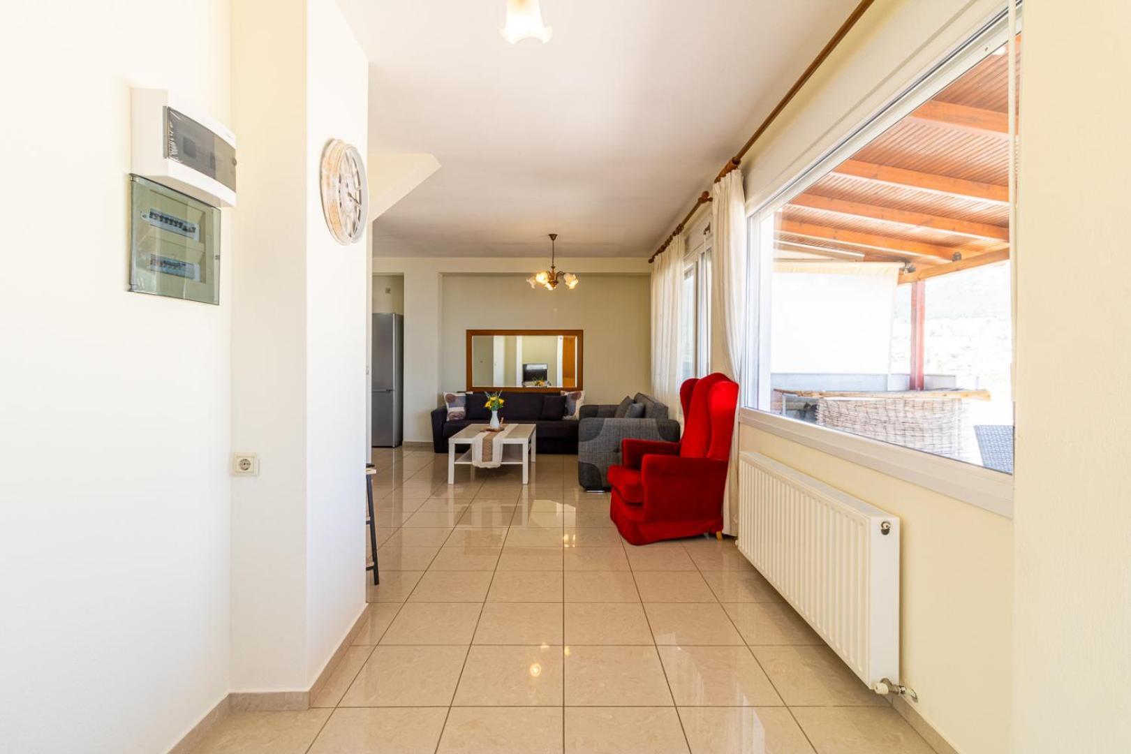 Finas Penthouse,Private Terrace,Great View,Mins From Sea Apartment Kavala Exterior photo